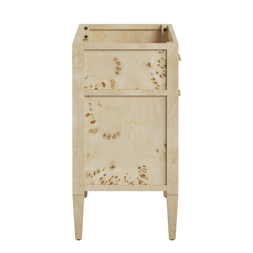 Elysian 30" Bathroom Vanity Cabinet (Sink Basin Not Included) - Burgundy