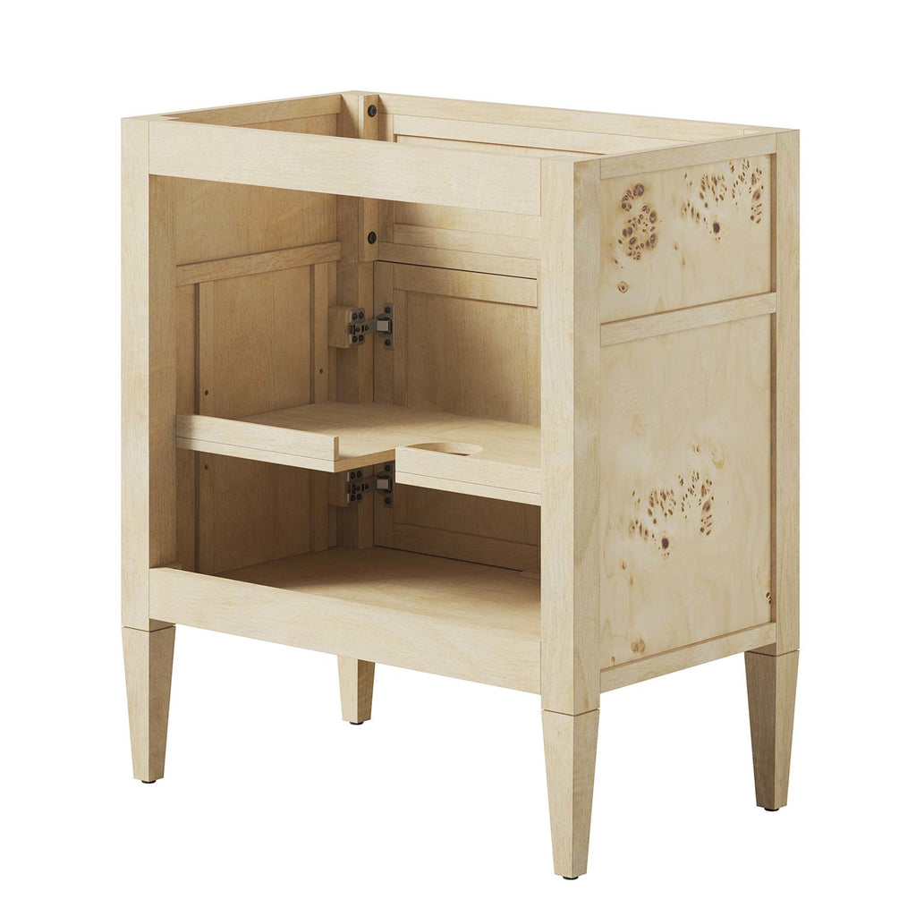 Elysian 30" Bathroom Vanity Cabinet (Sink Basin Not Included) - Burgundy