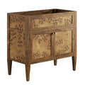 Elysian 36" Wood Bathroom Vanity Cabinet (Sink Basin Not Included) - Brown