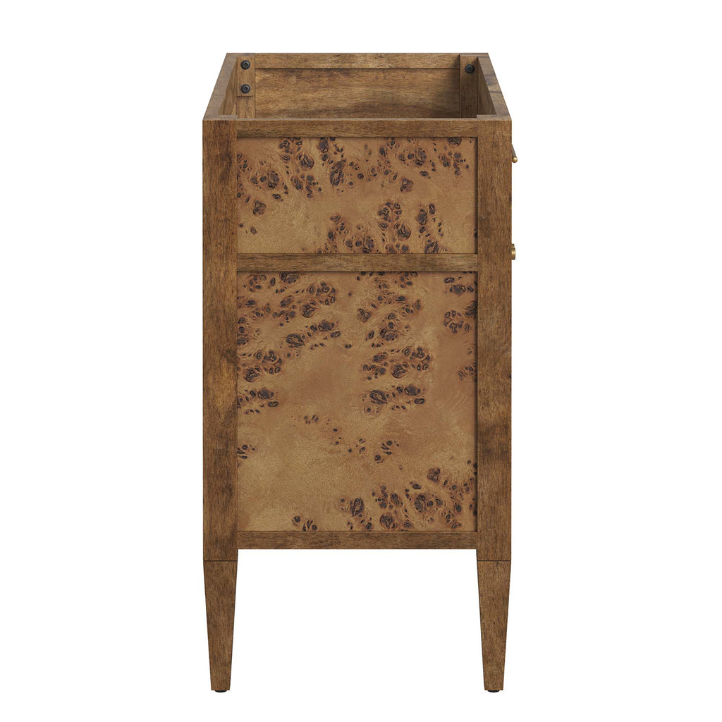 Elysian 36" Wood Bathroom Vanity Cabinet (Sink Basin Not Included) - Brown