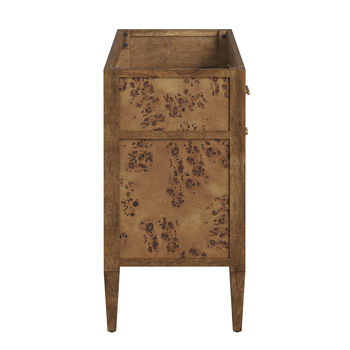Elysian 48" Wood Bathroom Vanity Cabinet (Sink Basin Not Included) - Brown
