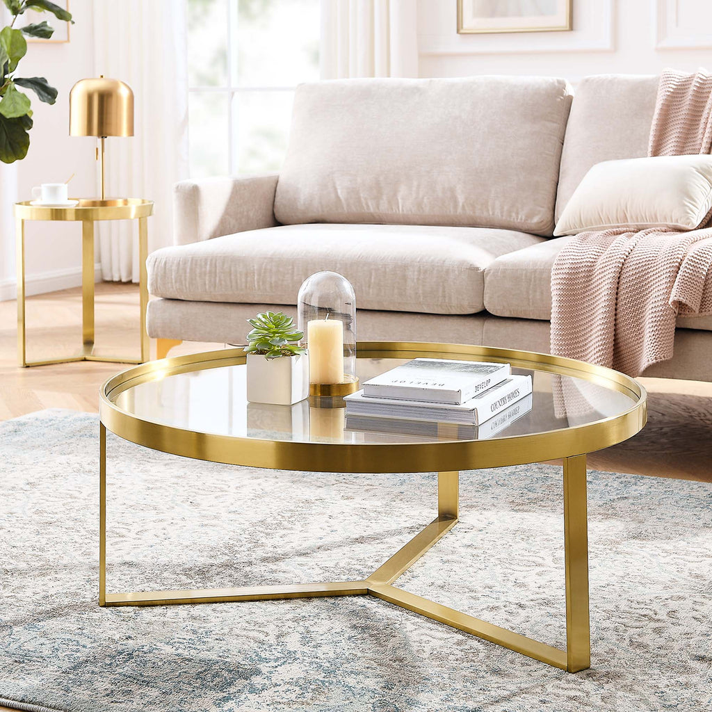 Relay Coffee Table - Gold