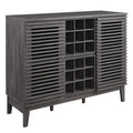 Render Bar Cabinet - Charcoal