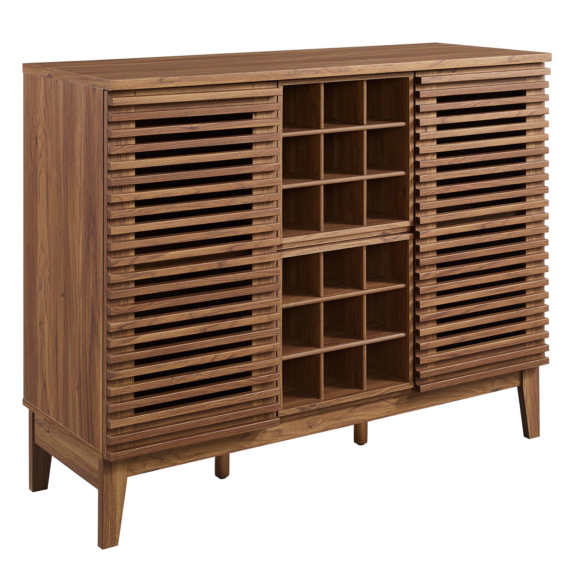 Render Bar Cabinet - Walnut (EEI-6156-WAL)