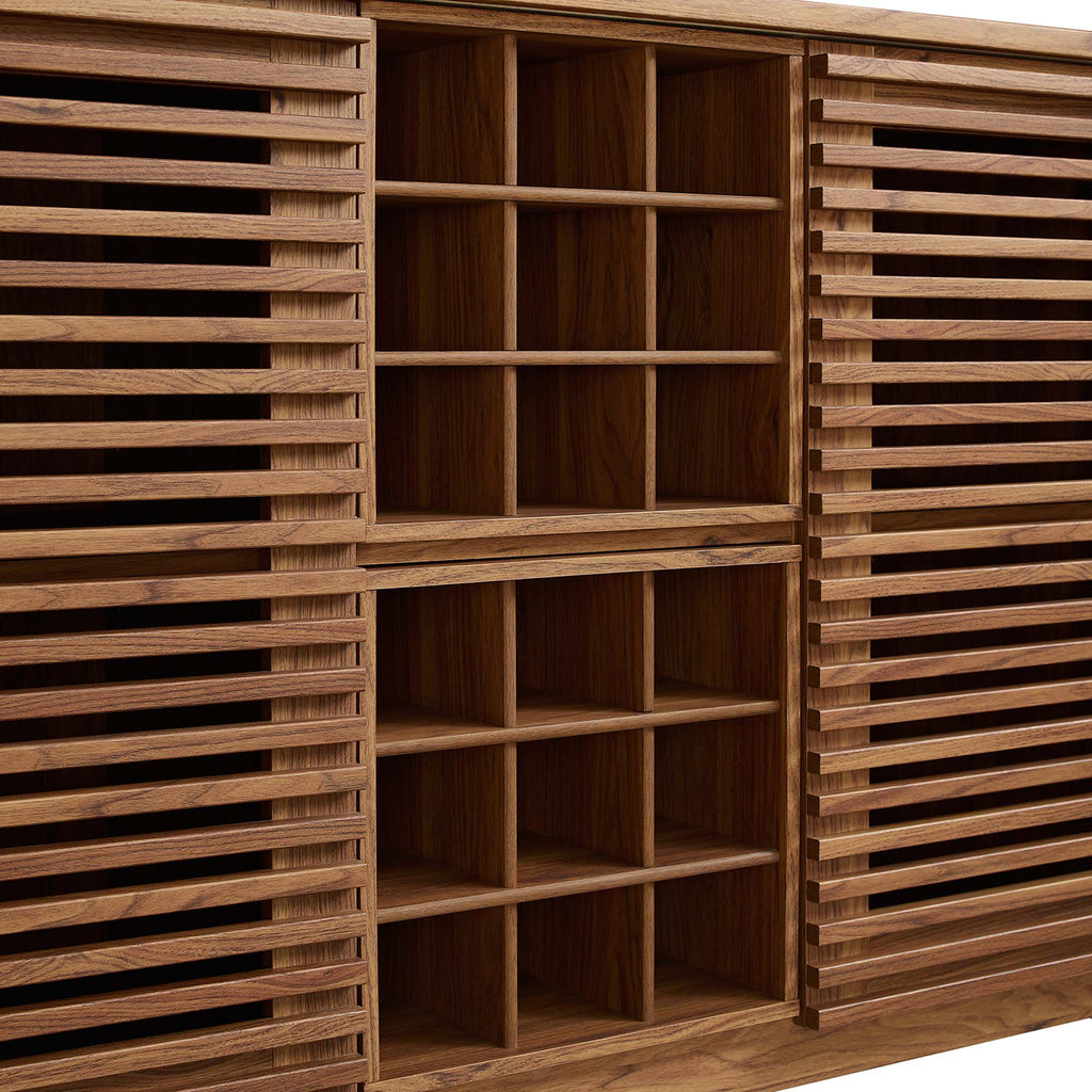 Render Bar Cabinet - Walnut (EEI-6156-WAL)