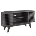 Render 46" Corner TV Stand - Charcoal