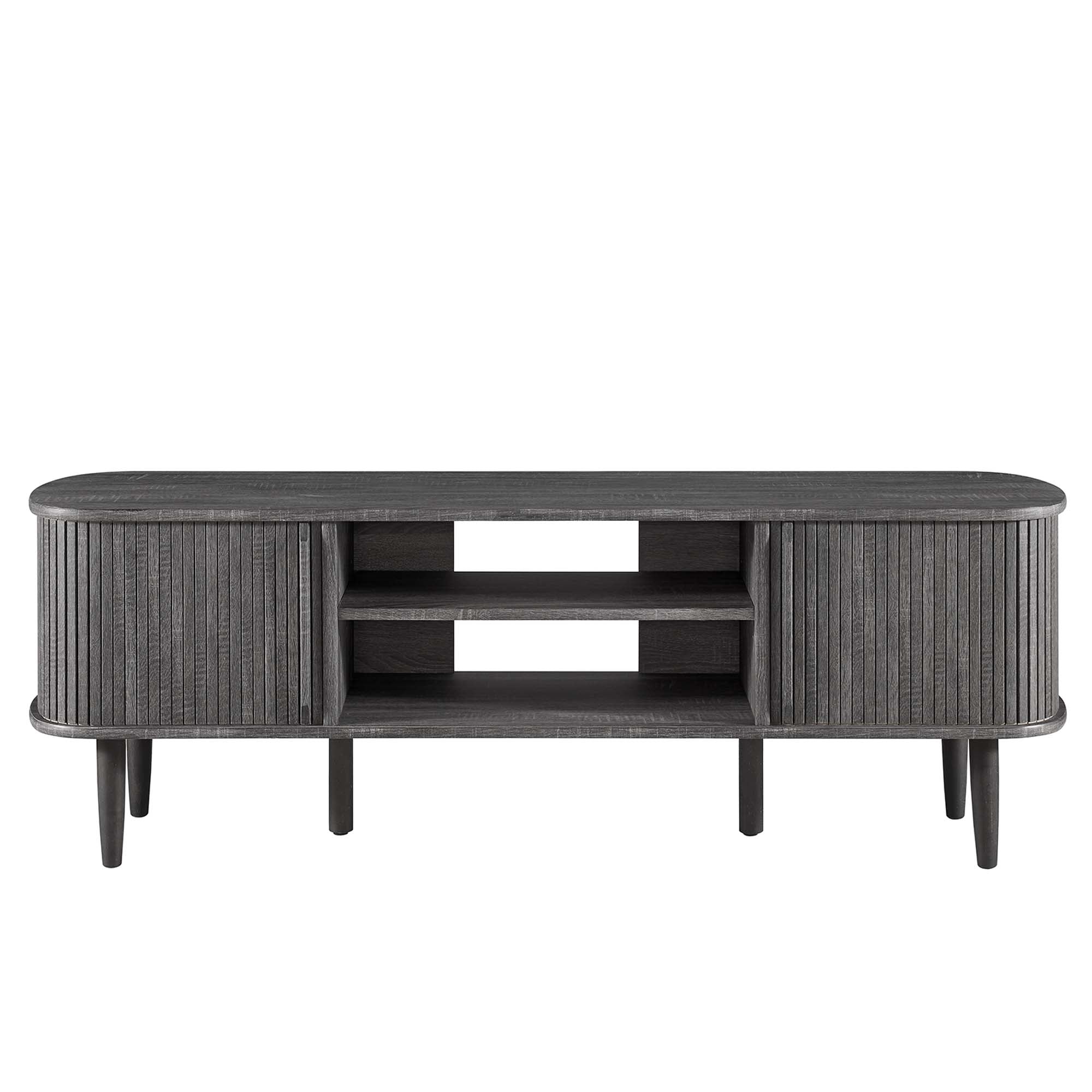 Contour 55" TV Stand - Charcoal