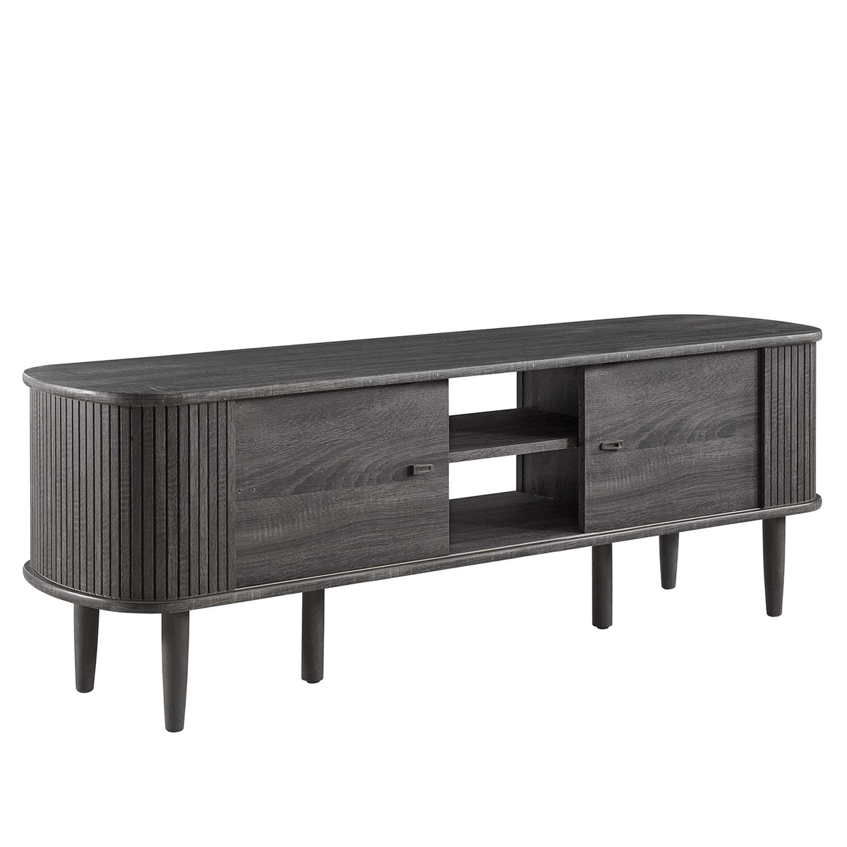 Contour 55" TV Stand - Charcoal