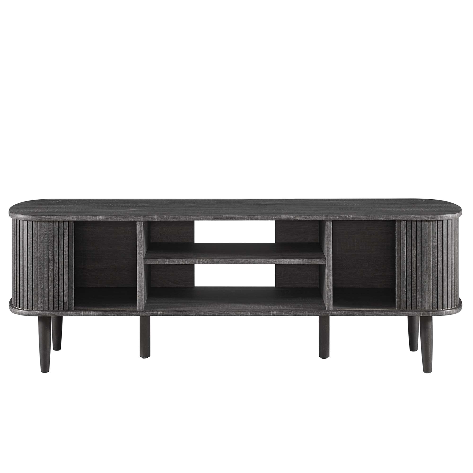Contour 55" TV Stand - Charcoal