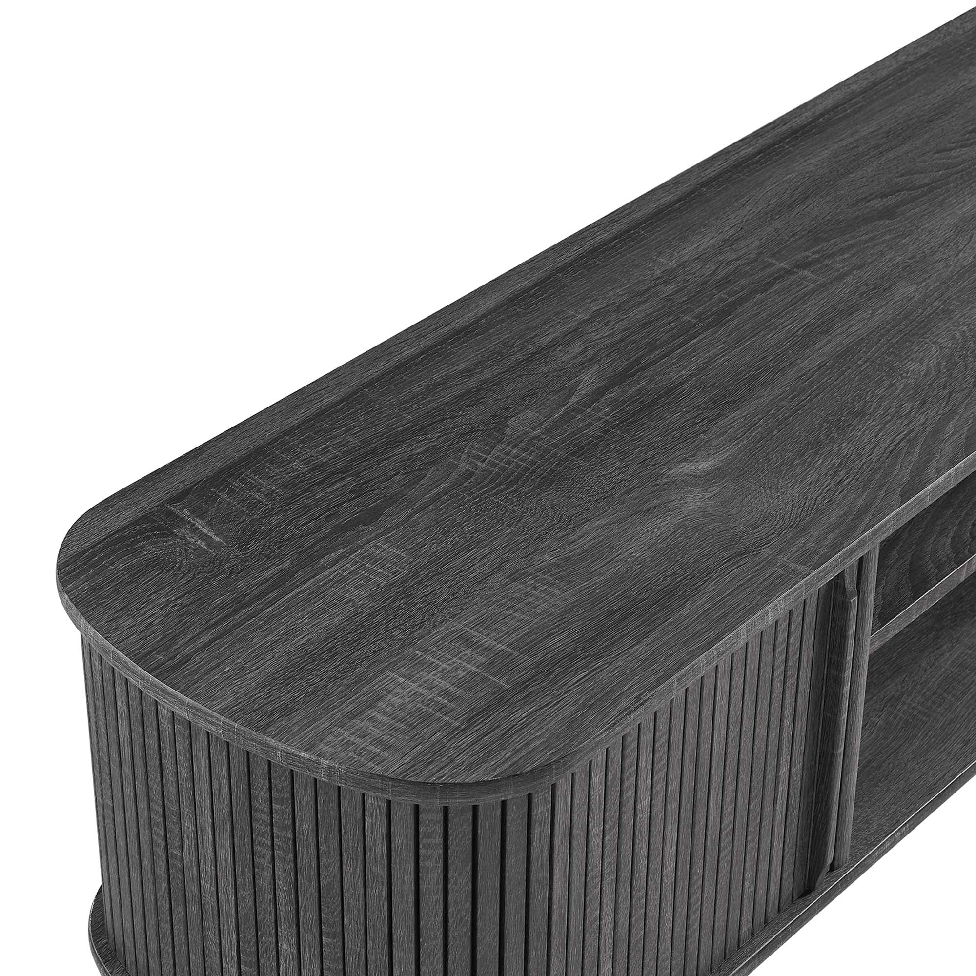 Contour 55" TV Stand - Charcoal