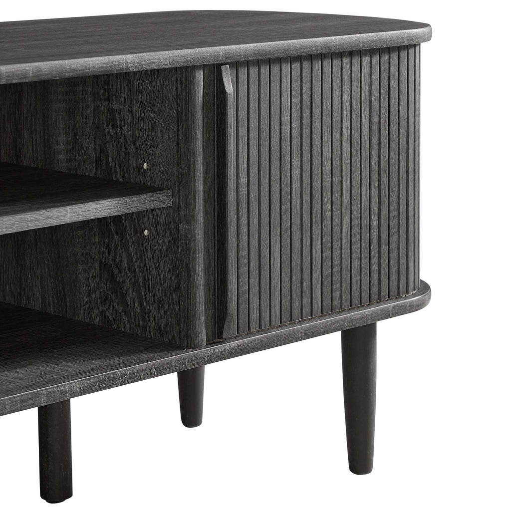 Contour 55" TV Stand - Charcoal