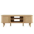 Contour 55" TV Stand - Oak