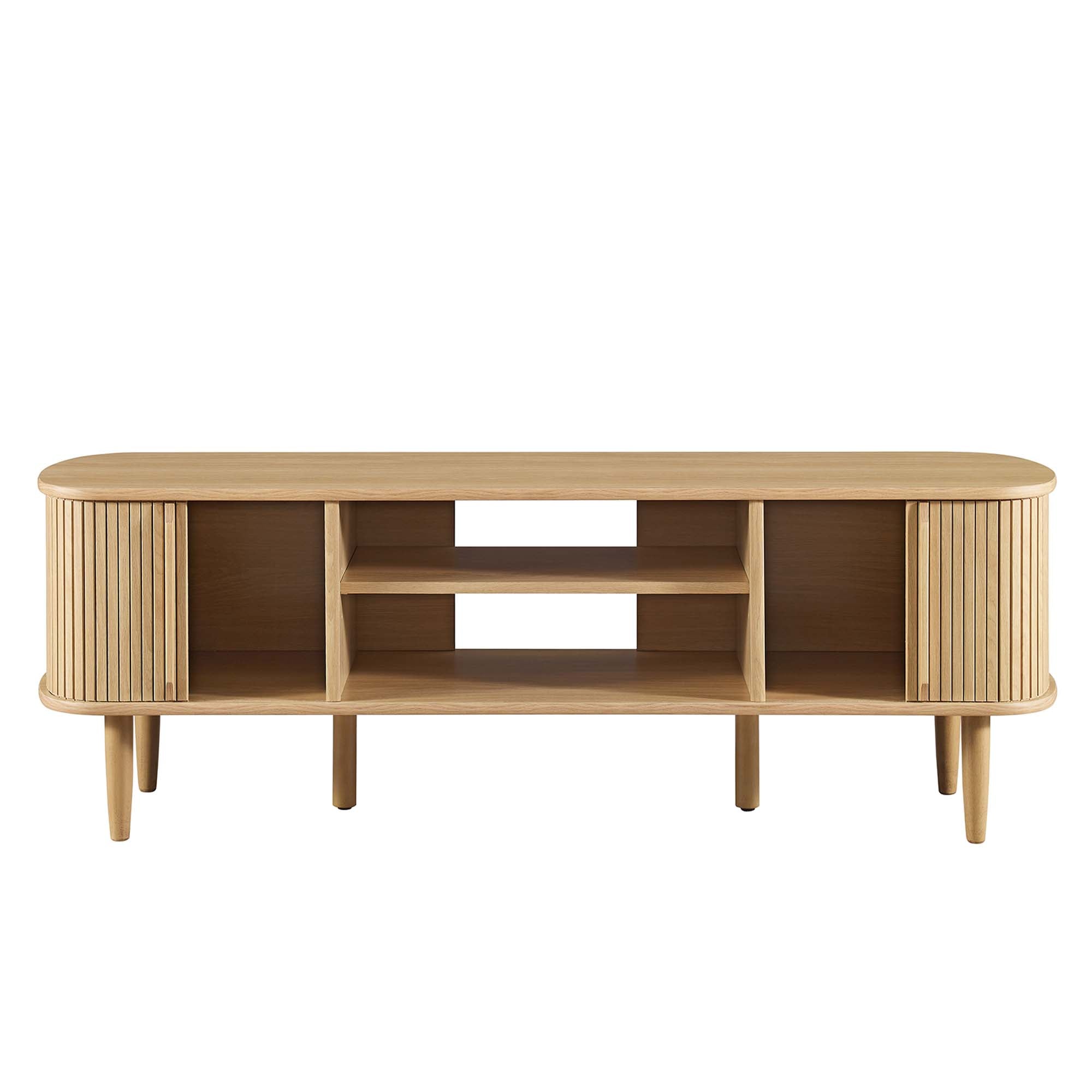 Contour 55" TV Stand - Oak