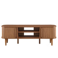Contour 55" TV Stand - Walnut