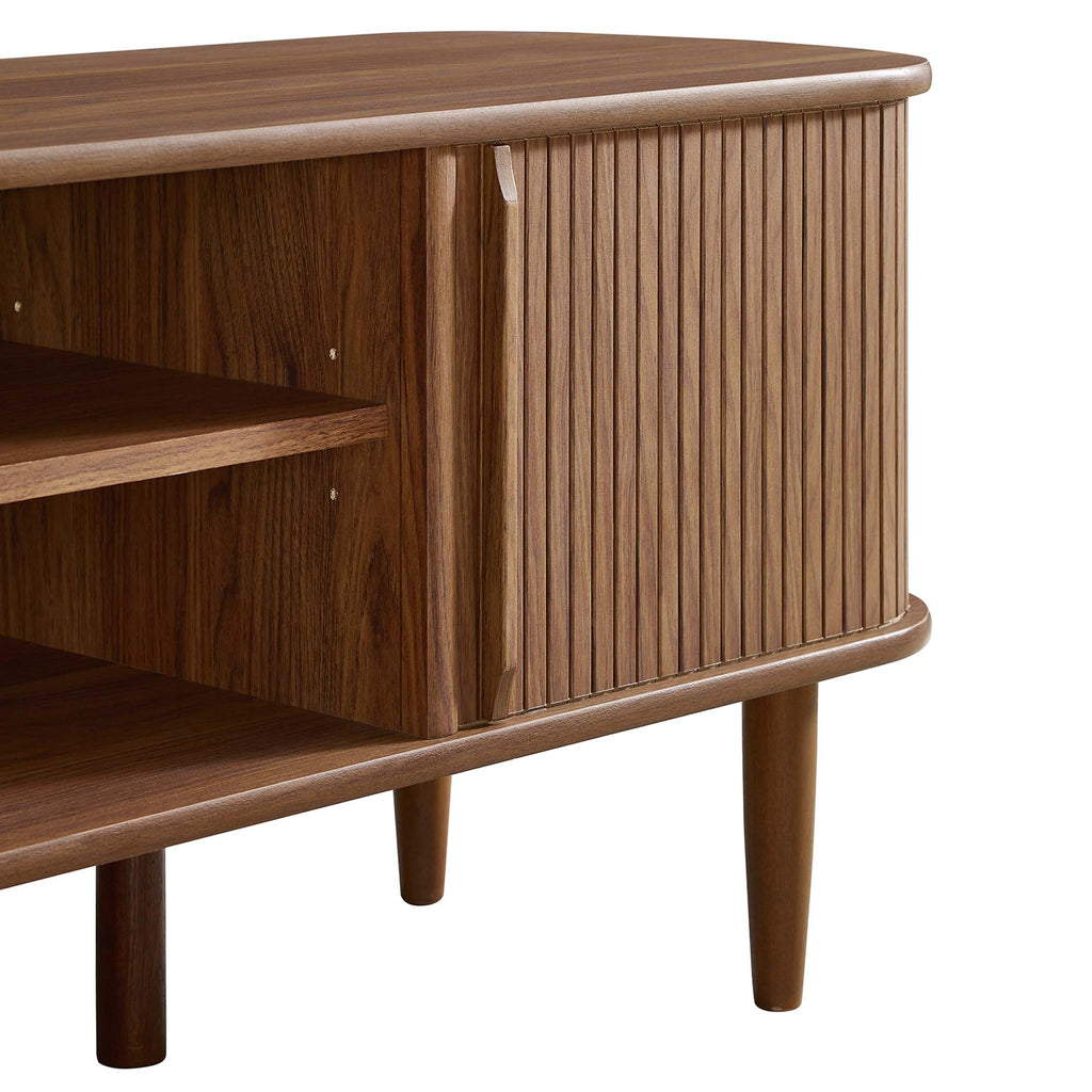 Contour 55" TV Stand - Walnut