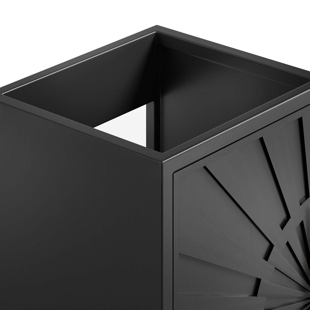 Awaken 18" Bathroom Vanity Cabinet - Black