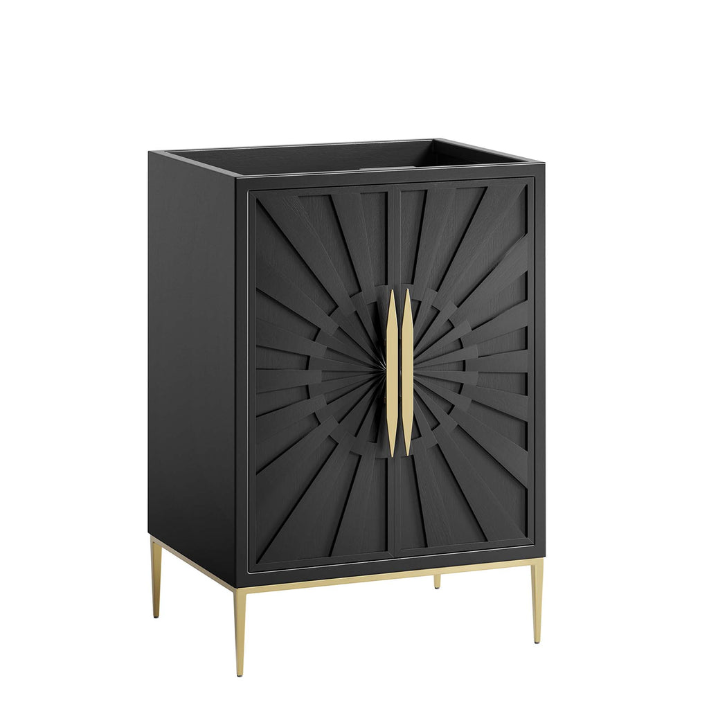 Awaken 24" Bathroom Vanity Cabinet - Black