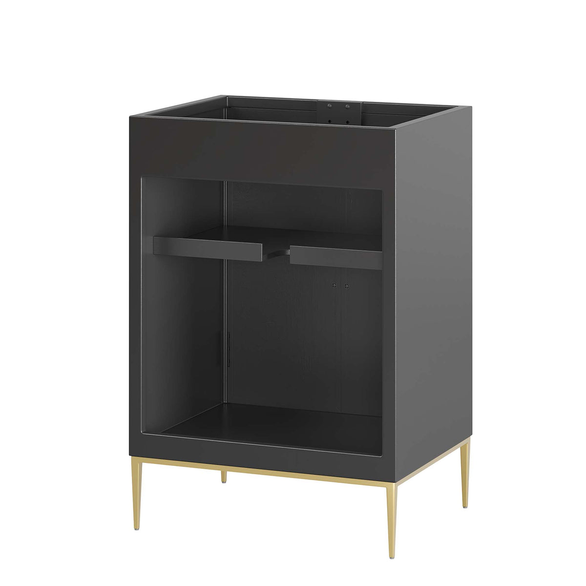 Awaken 24" Bathroom Vanity Cabinet - Black
