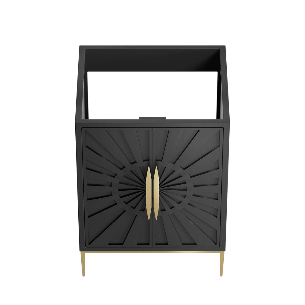 Awaken 24" Bathroom Vanity Cabinet - Black