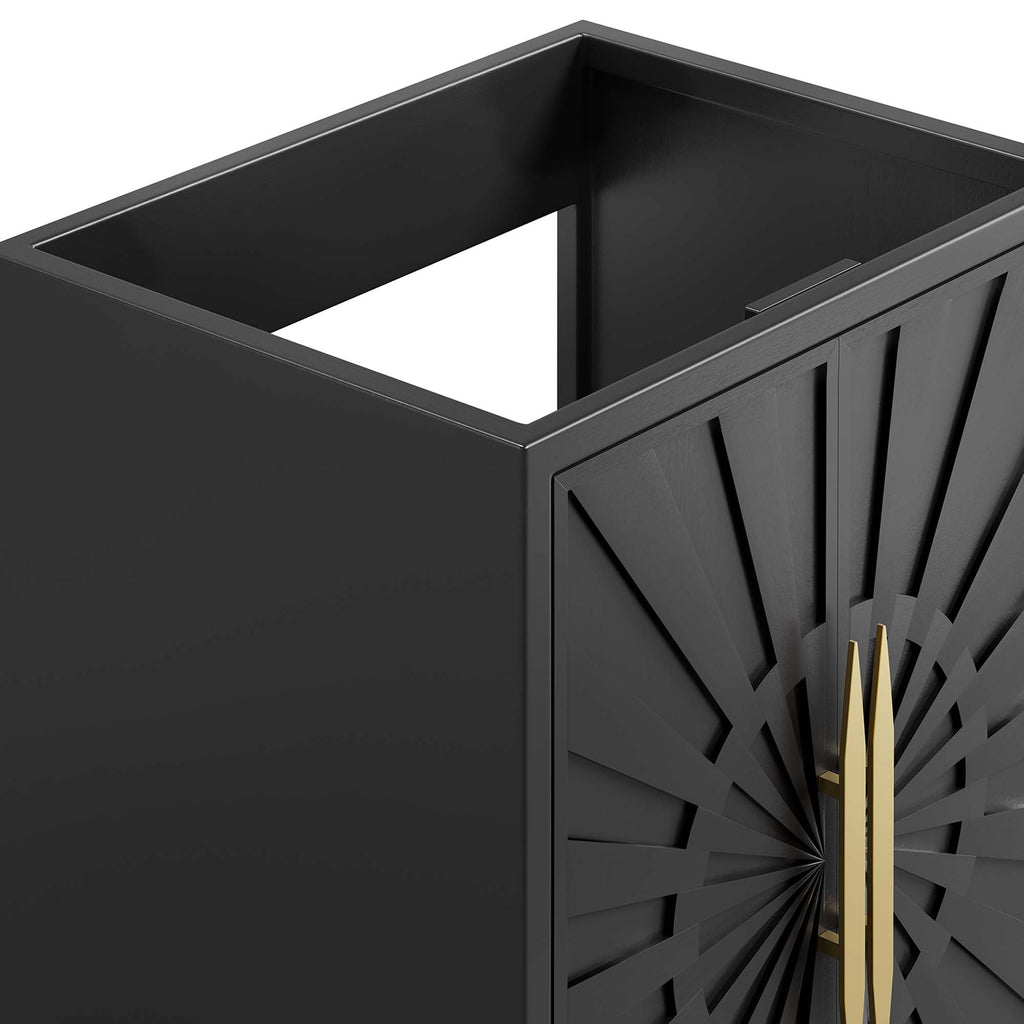 Awaken 24" Bathroom Vanity Cabinet - Black