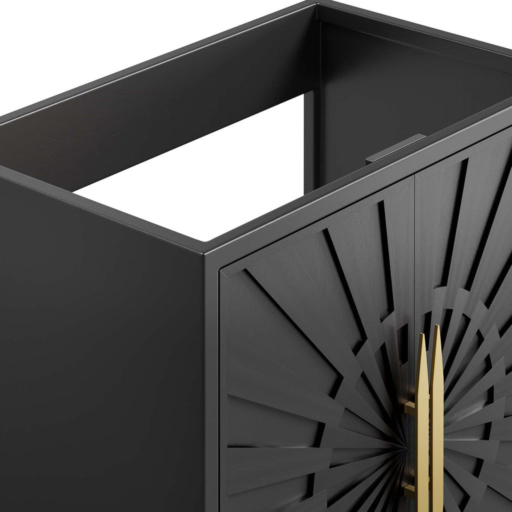 Awaken 30" Bathroom Vanity Cabinet - Black