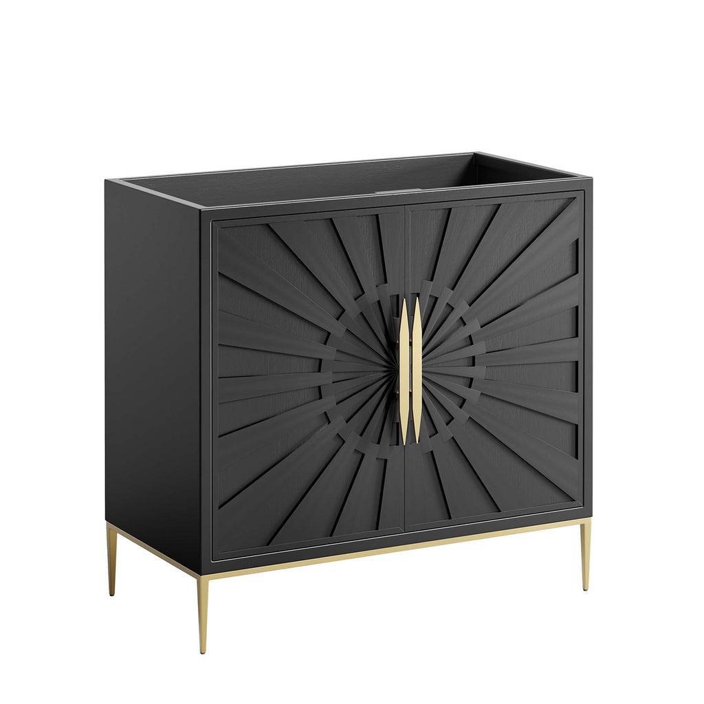 Awaken 36" Bathroom Vanity Cabinet - Black