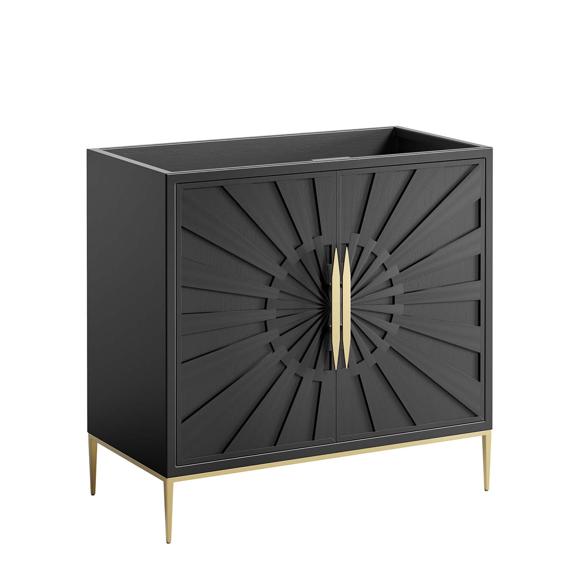 Awaken 36" Bathroom Vanity Cabinet - Black