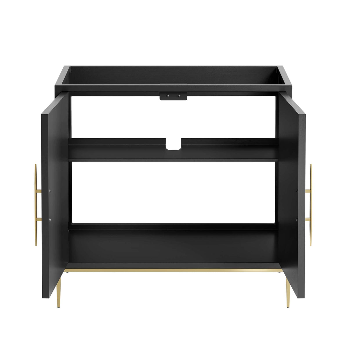 Awaken 36" Bathroom Vanity Cabinet - Black