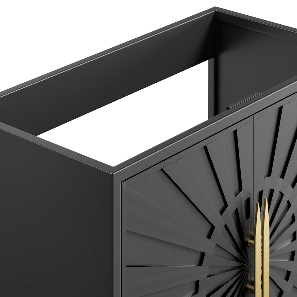 Awaken 36" Bathroom Vanity Cabinet - Black