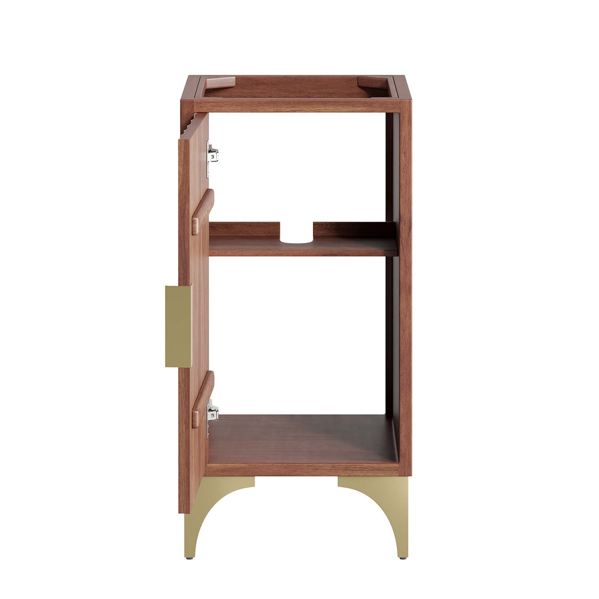 Daylight 18" Bathroom Vanity Cabinet - Walnut