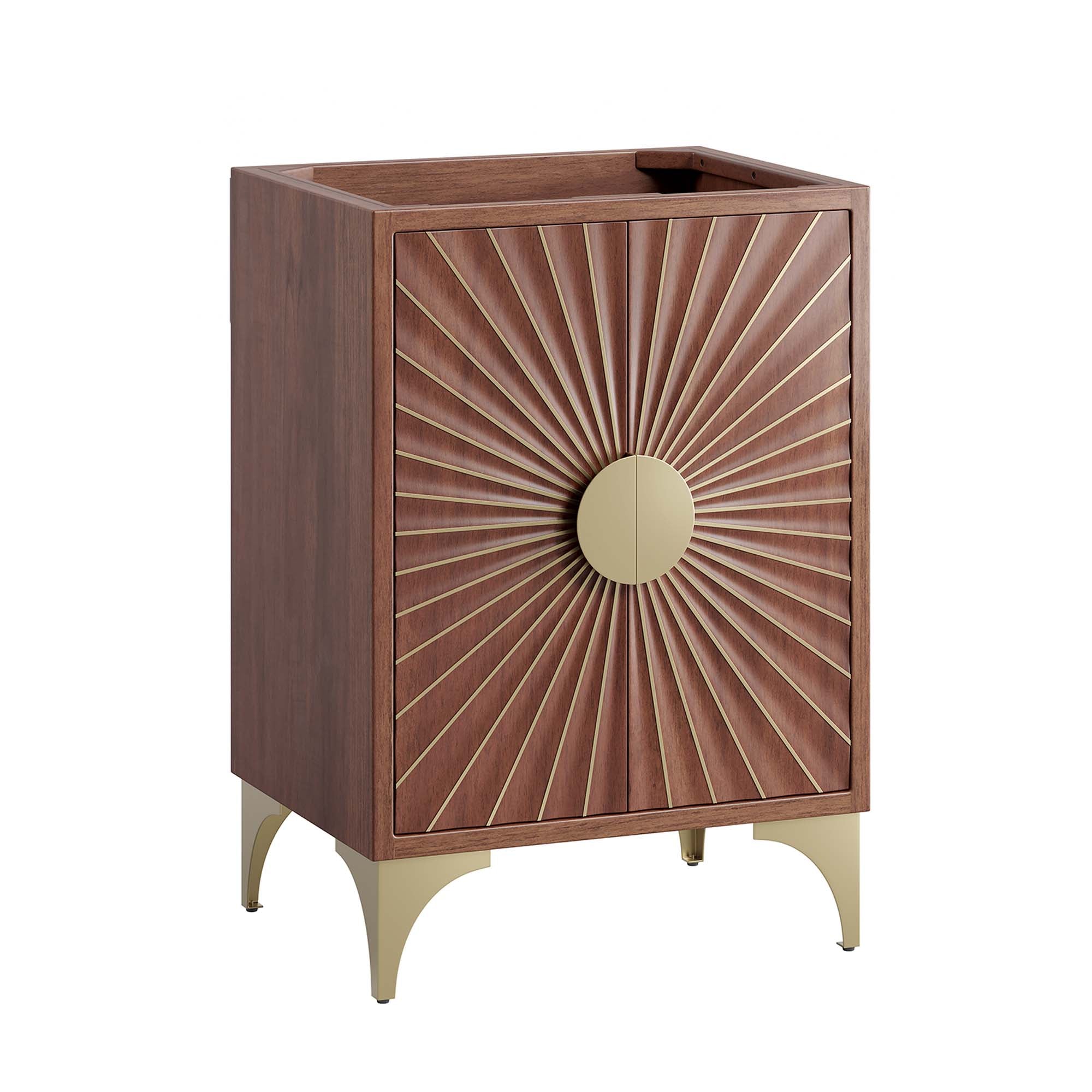 Daylight 24" Bathroom Vanity Cabinet - Walnut