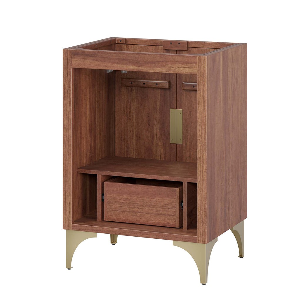 Daylight 24" Bathroom Vanity Cabinet - Walnut
