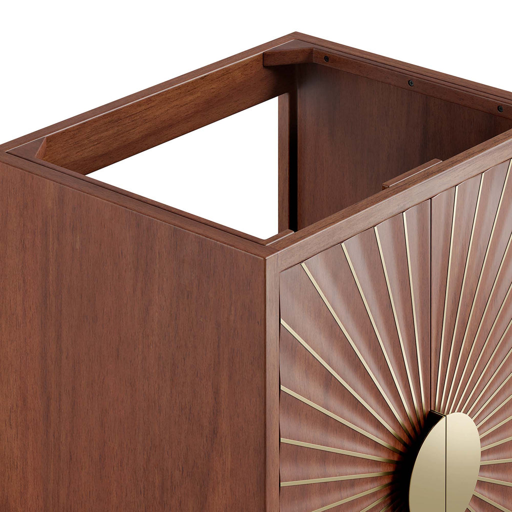 Daylight 24" Bathroom Vanity Cabinet - Walnut