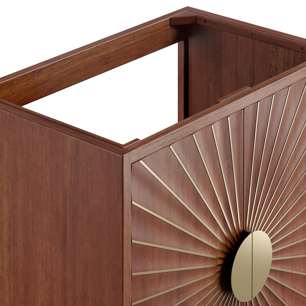 Daylight 30" Bathroom Vanity Cabinet - Walnut