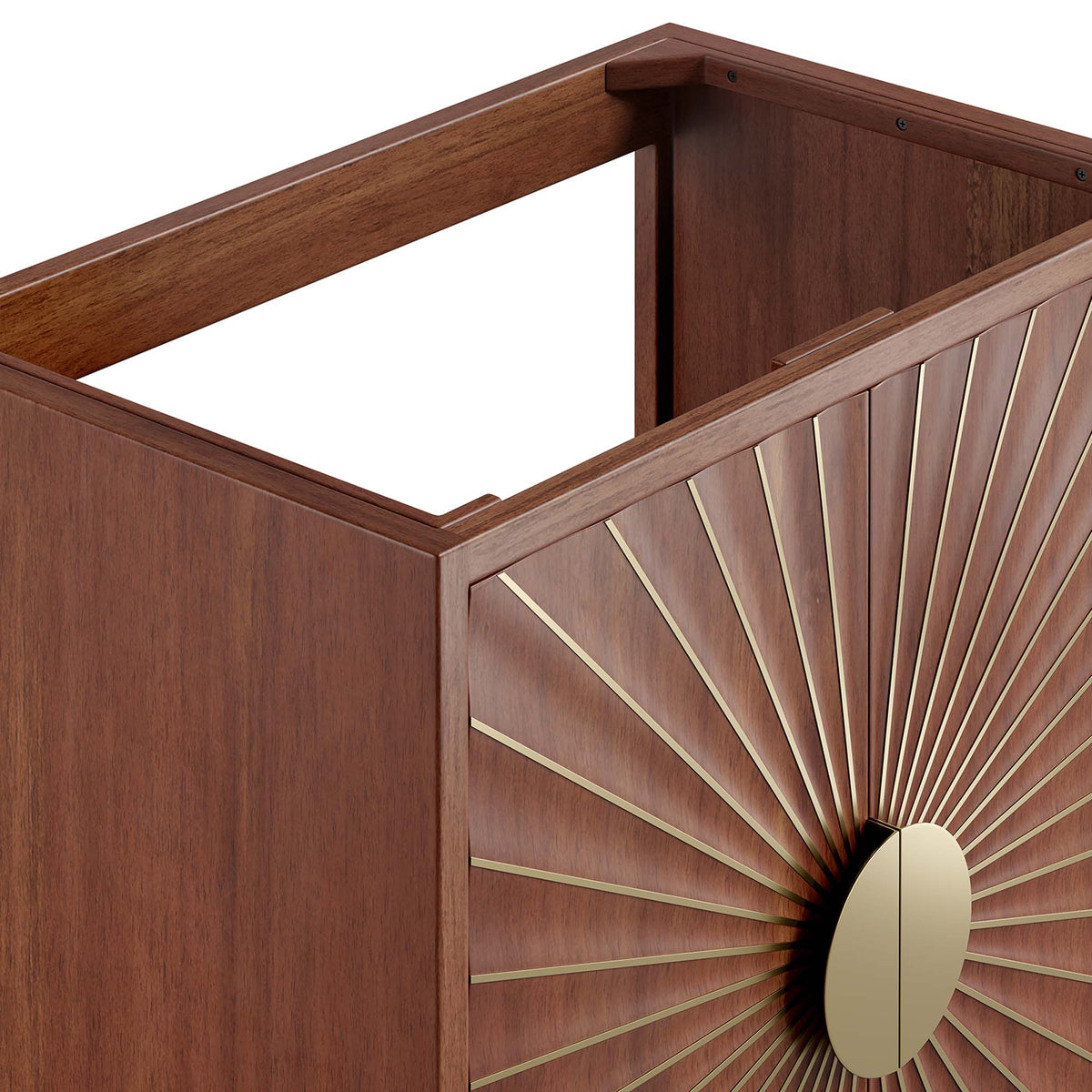 Daylight 30" Bathroom Vanity Cabinet - Walnut