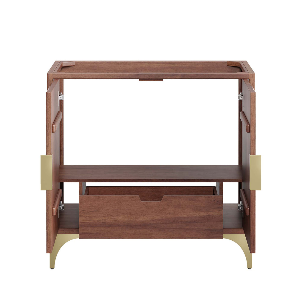 Daylight 36" Bathroom Vanity Cabinet - Walnut