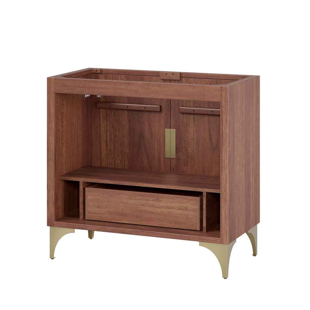 Daylight 36" Bathroom Vanity Cabinet - Walnut