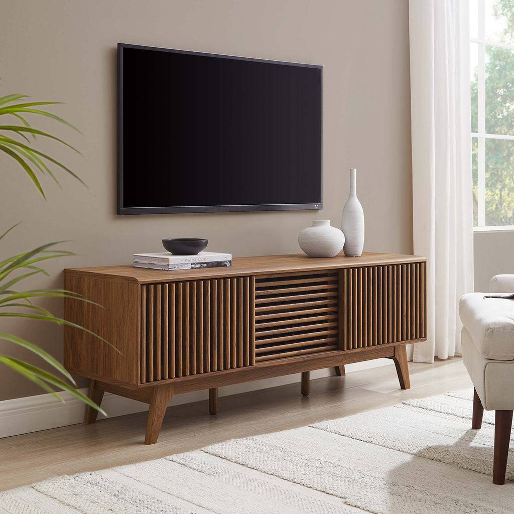 Iterate 59" TV Stand - Walnut