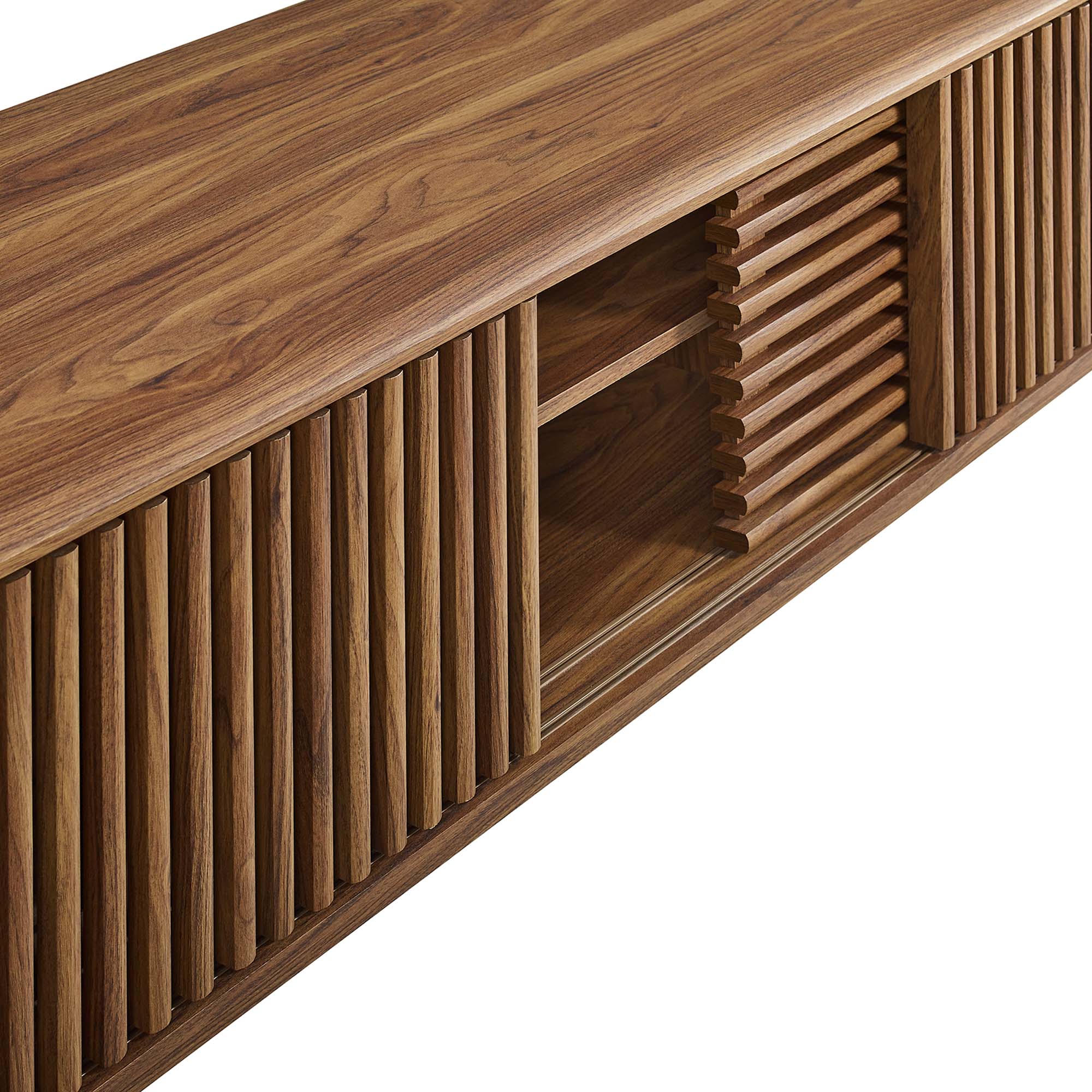 Iterate 59" TV Stand - Walnut