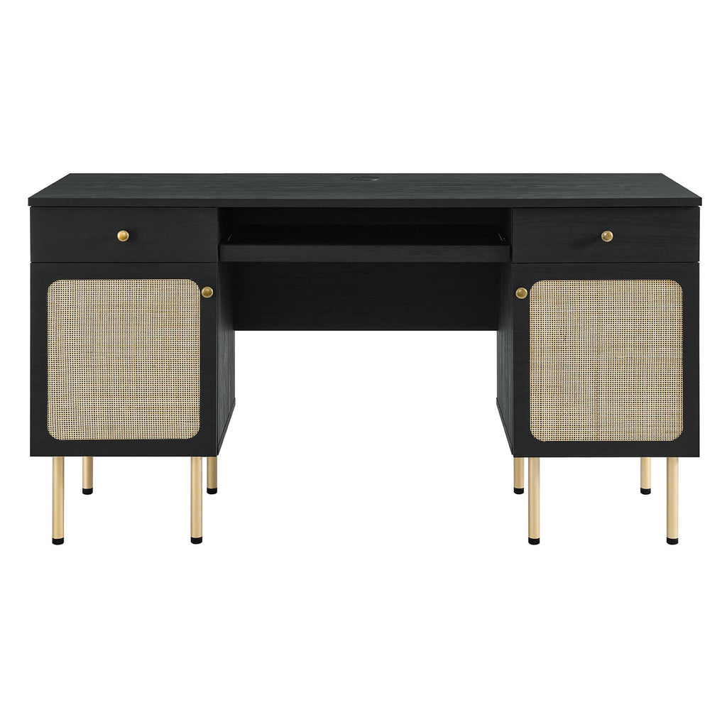 Chaucer Office Desk - Black