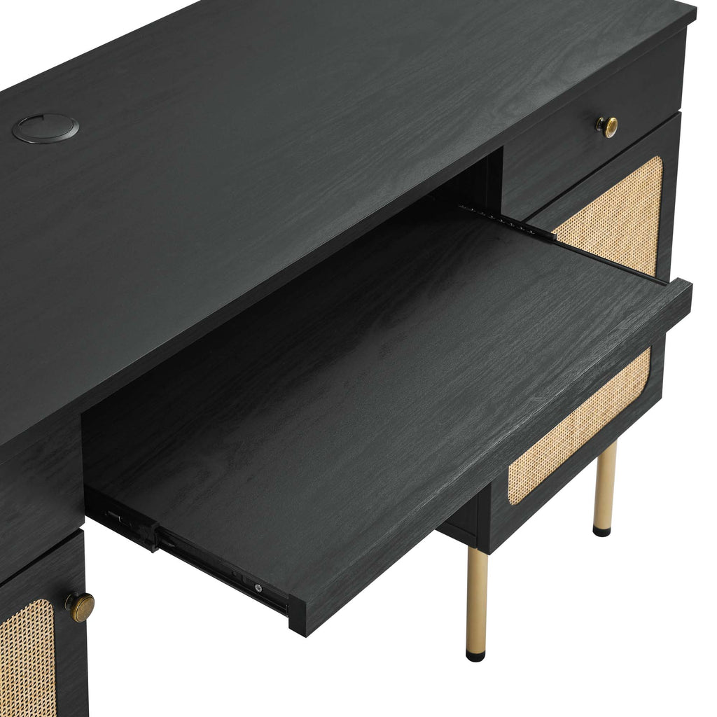 Chaucer Office Desk - Black