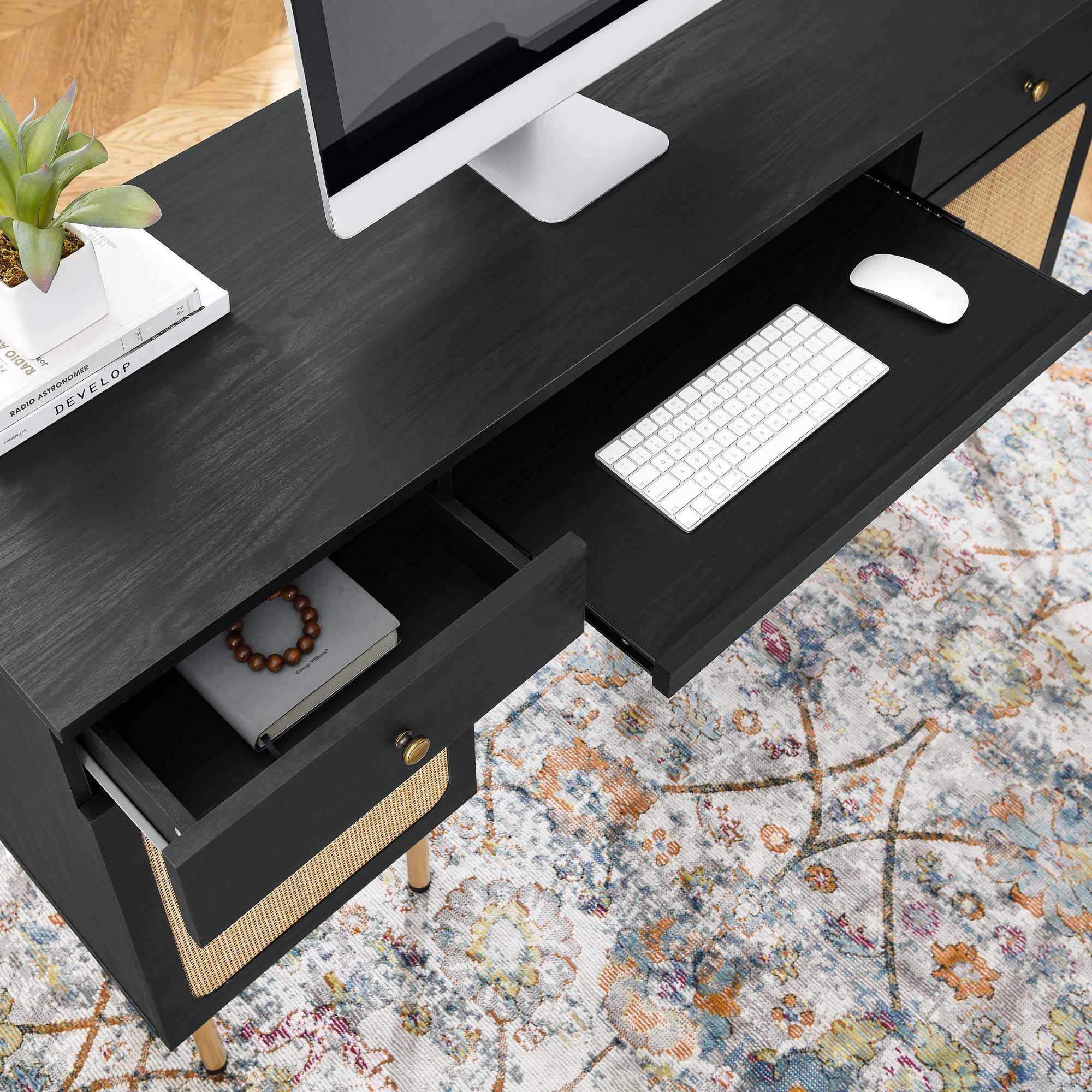 Chaucer Office Desk - Black