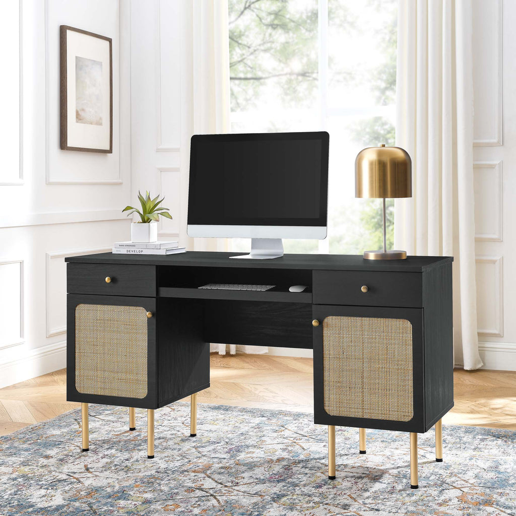Chaucer Office Desk - Black