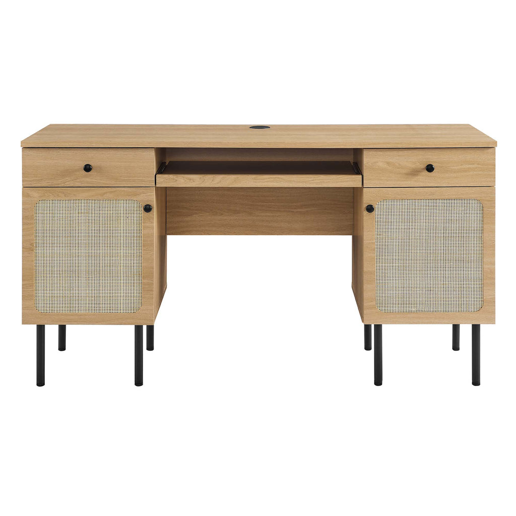 Chaucer Office Desk - Oak