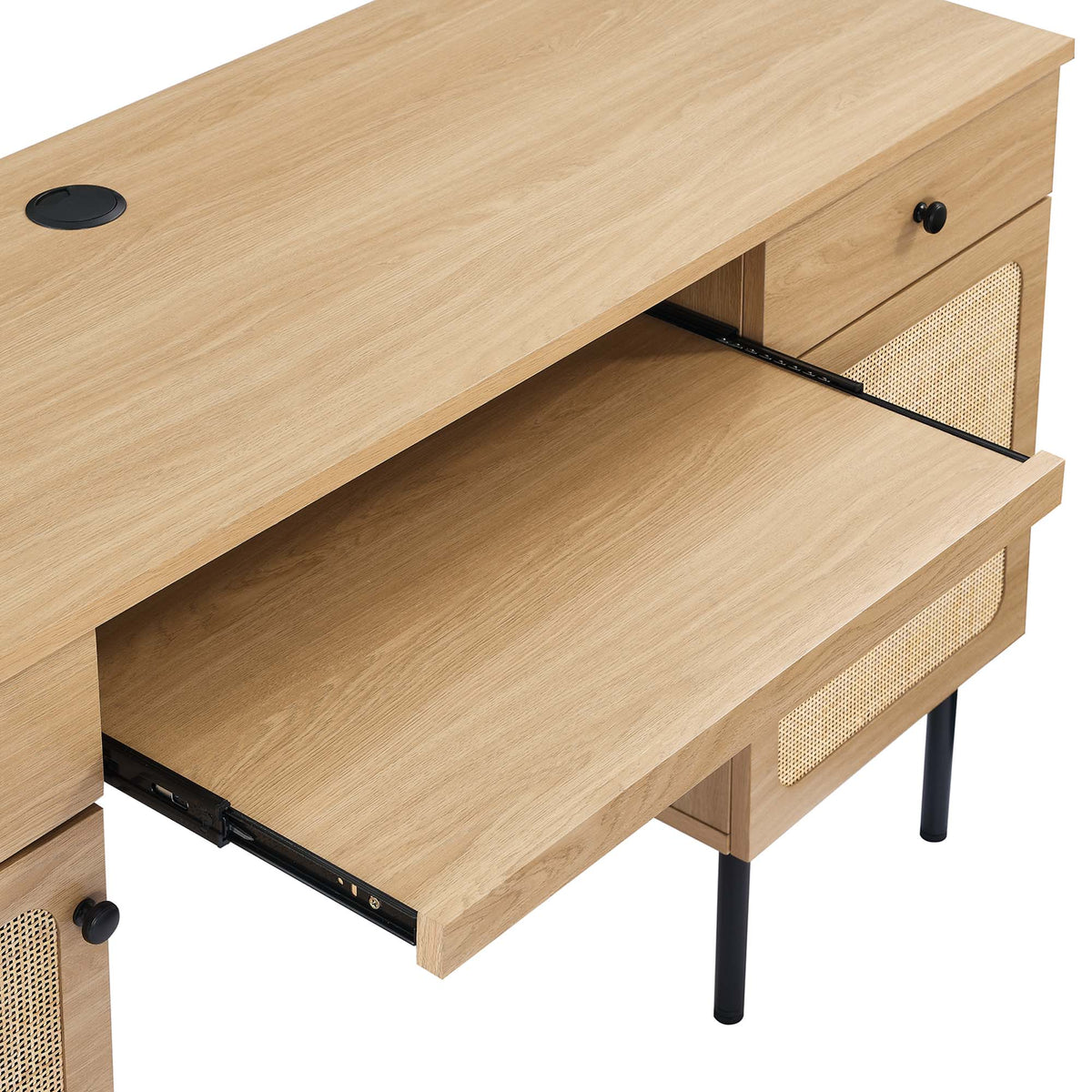Chaucer Office Desk - Oak