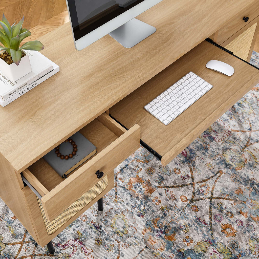 Chaucer Office Desk - Oak