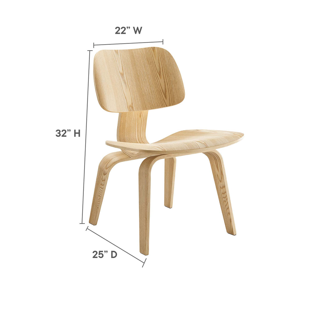 Fathom Wood Dining Chair - Natural