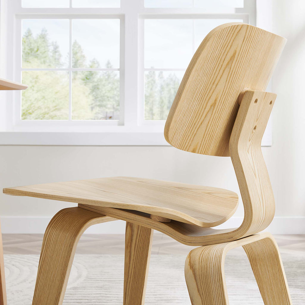Fathom Wood Dining Chair - Natural