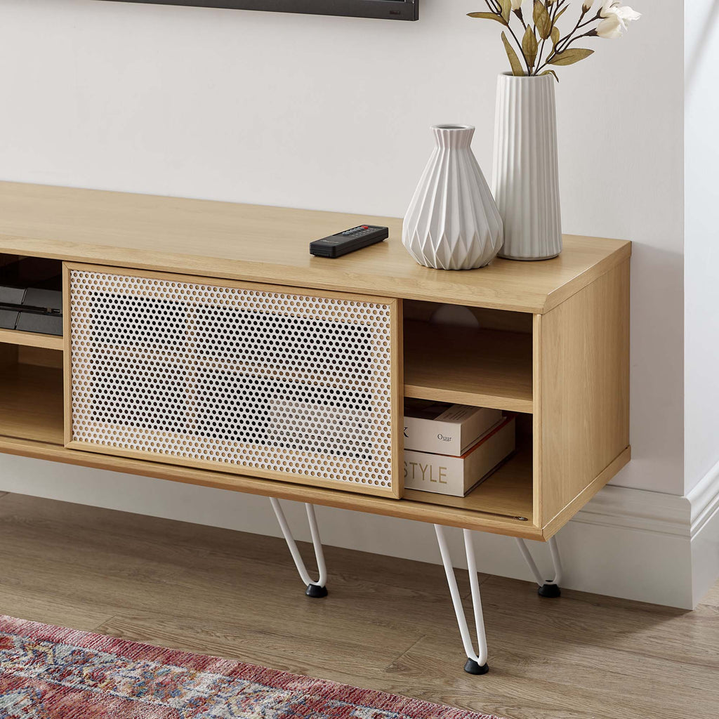 Nomad 59" TV Stand - Oak