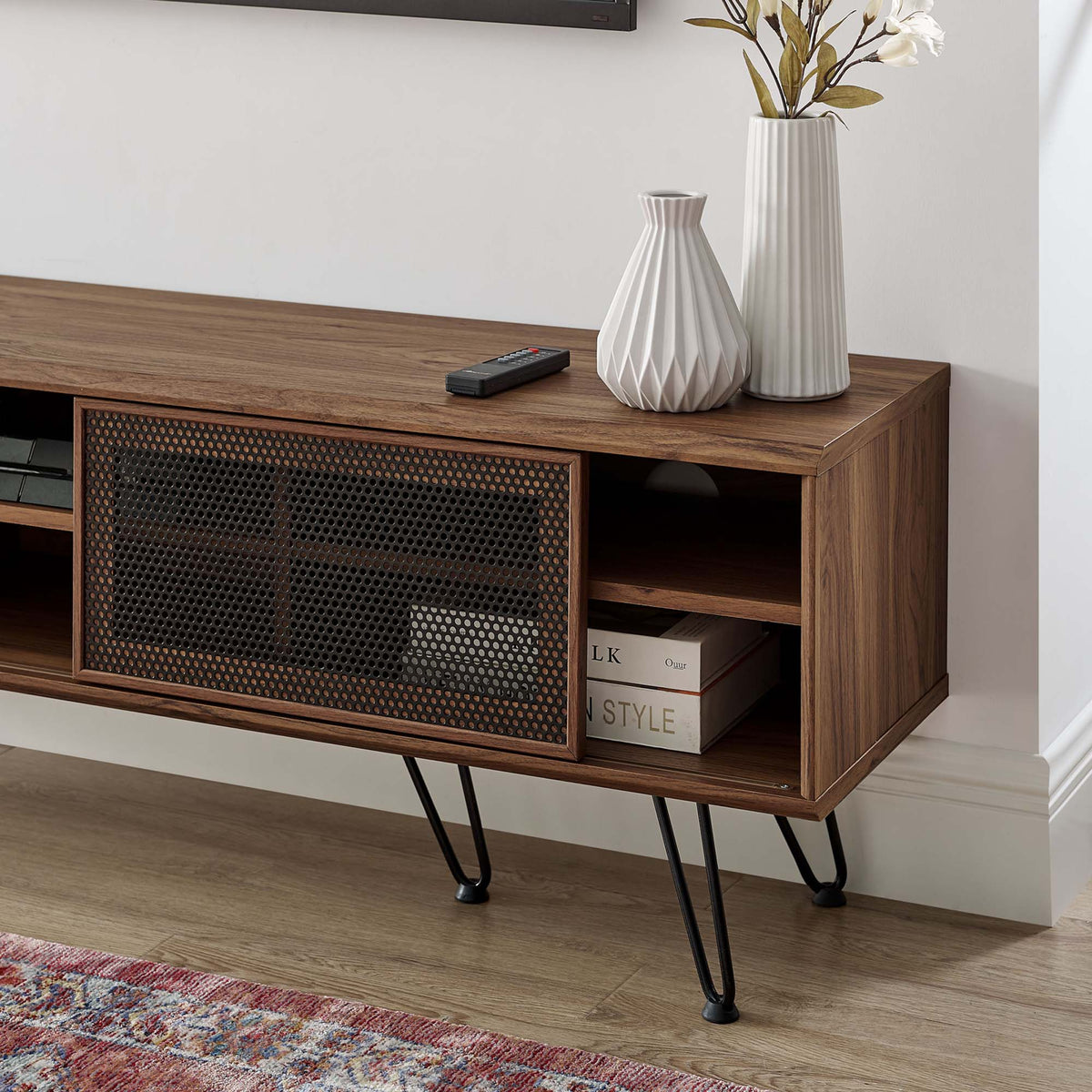Nomad 59" TV Stand - Walnut